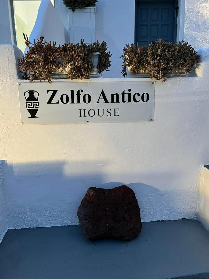 Zolfo Antico Beach Apartment Perissa Eksteriør billede